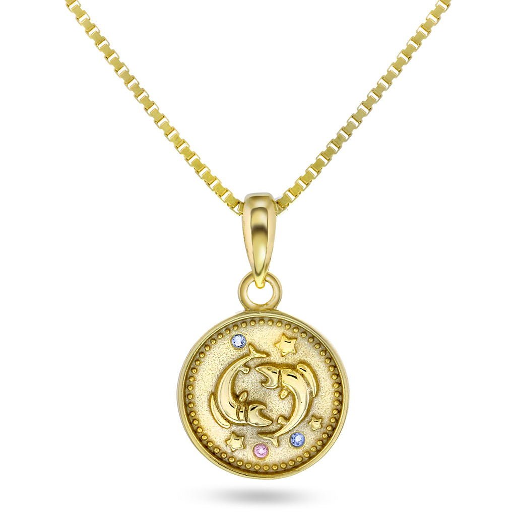 Smykke i sølv med zirkonia FISKENE - Bjerveur.noSmykke i sølv med zirkonia FISKENE