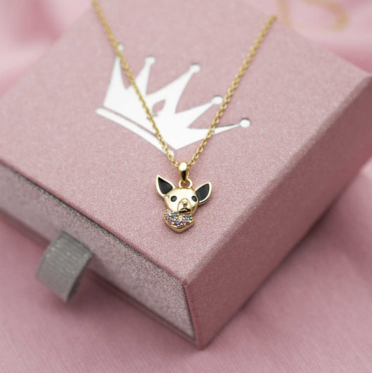 Smykke i sølv med zirkonia hund 25408 - Bjerveur.noSmykke i sølv med zirkonia hund 25408