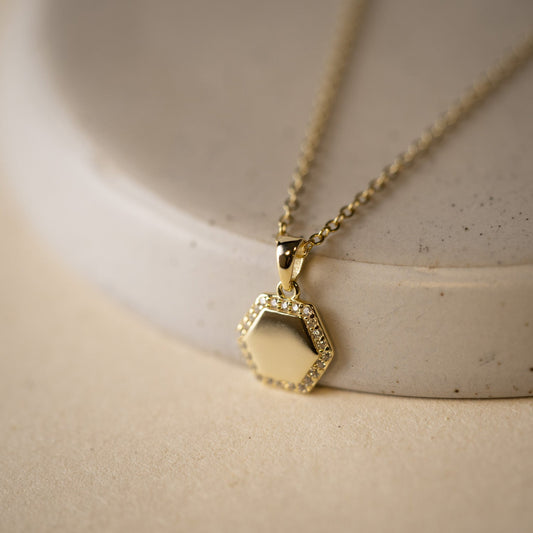 Smykke i sølv med zirkonia plate 992494 - Bjerveur.noSmykke i sølv med zirkonia plate 992494