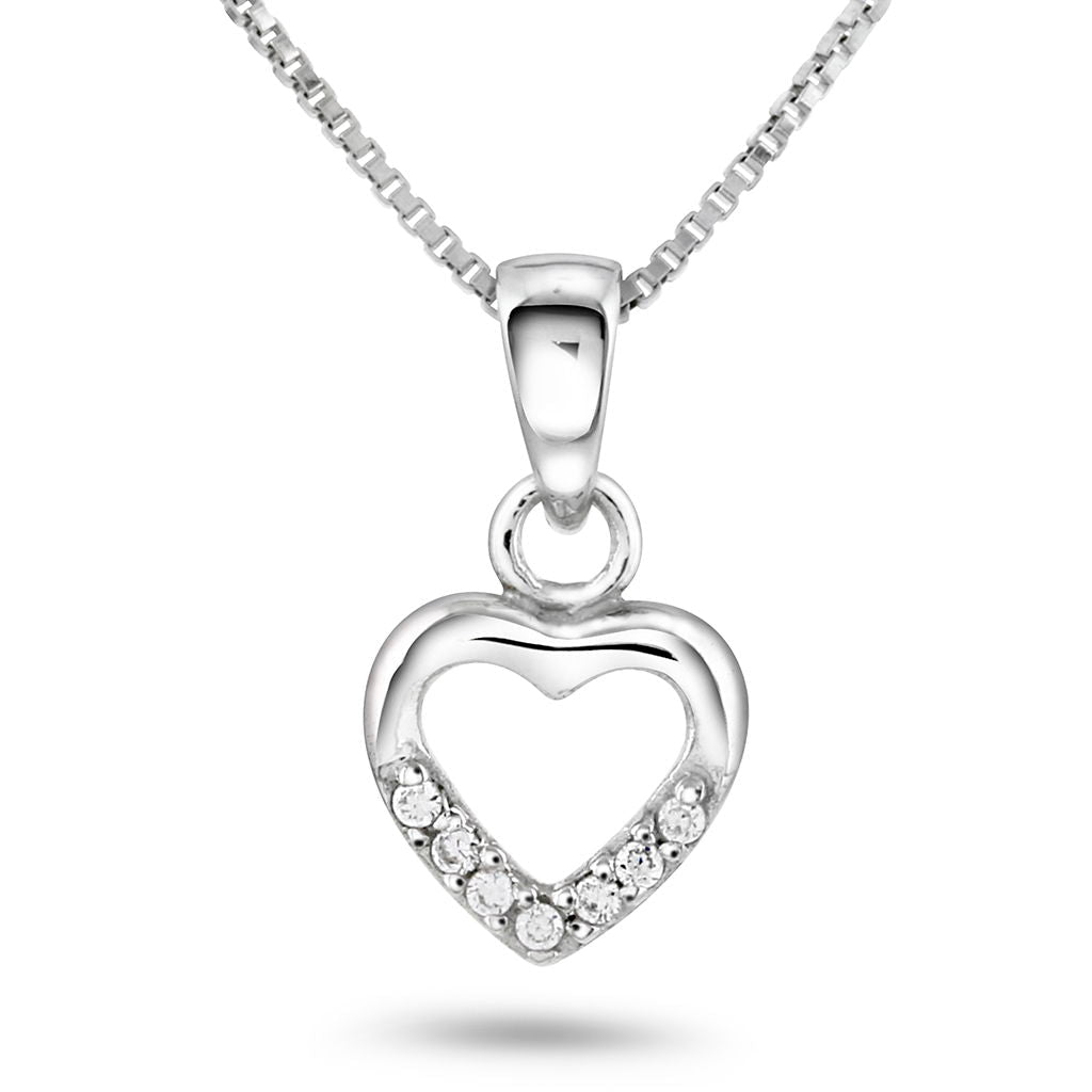 Smykke i sølv med zirkonia - Bjerveur.noSmykke i sølv med zirkonia