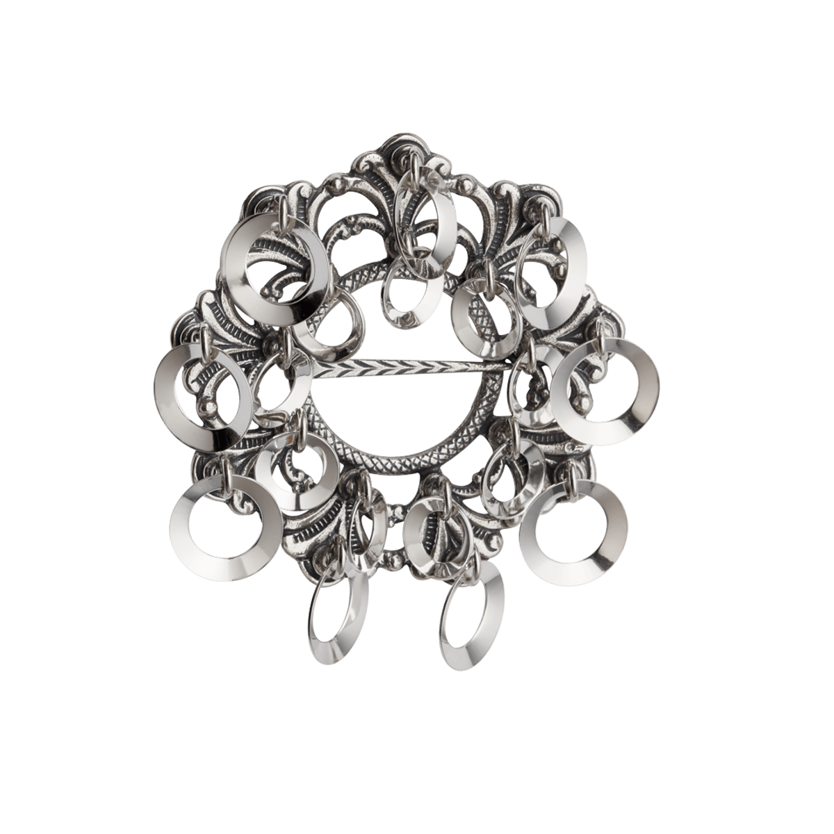 Sølje med ringlauv, oksidert 128103 - Bjerveur.noSølje med ringlauv, oksidert 128103