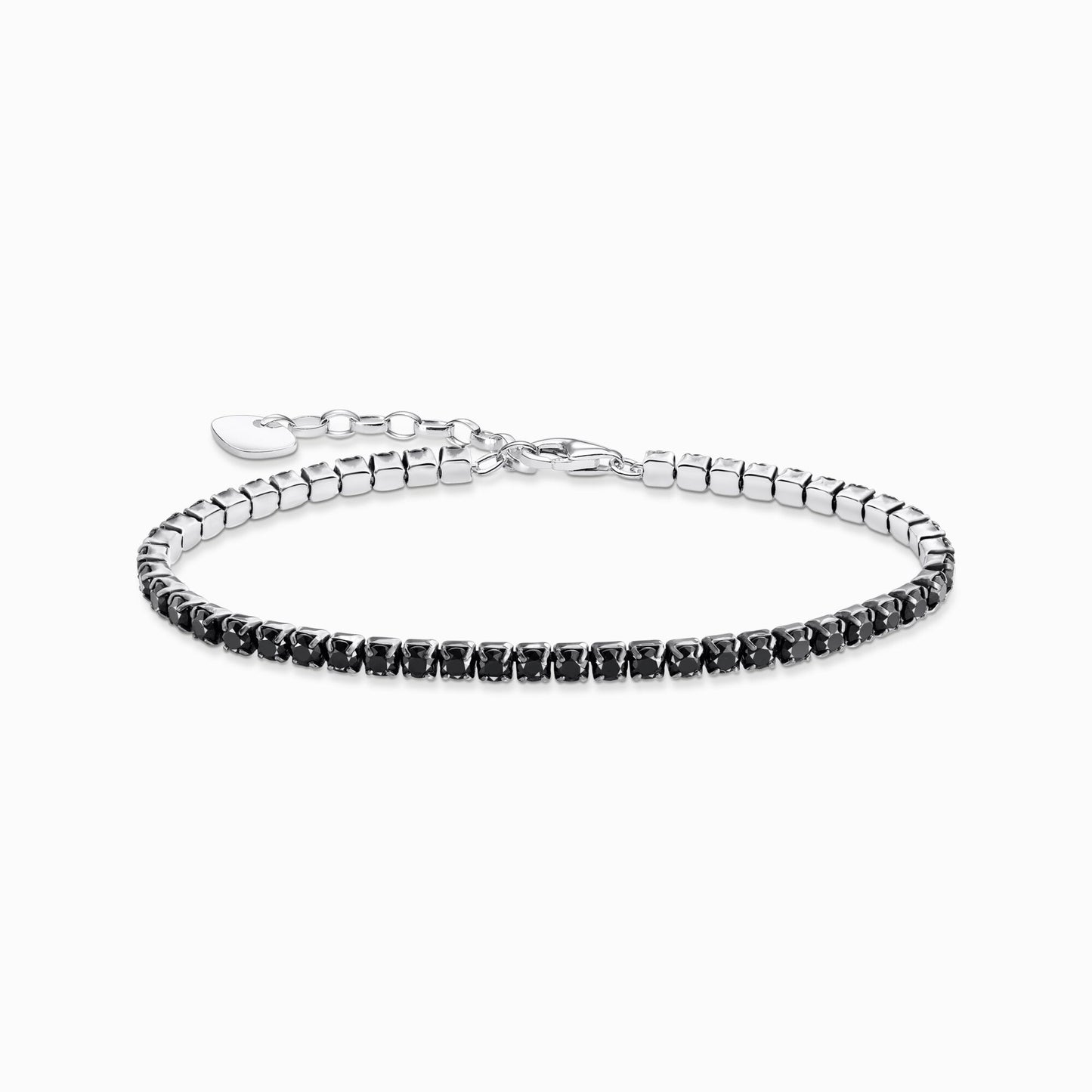 Sølv tennisarmbånd med svarte zirkoner A2167 - 643 - 11 - Bjerveur.noSølv tennisarmbånd med svarte zirkoner A2167 - 643 - 11