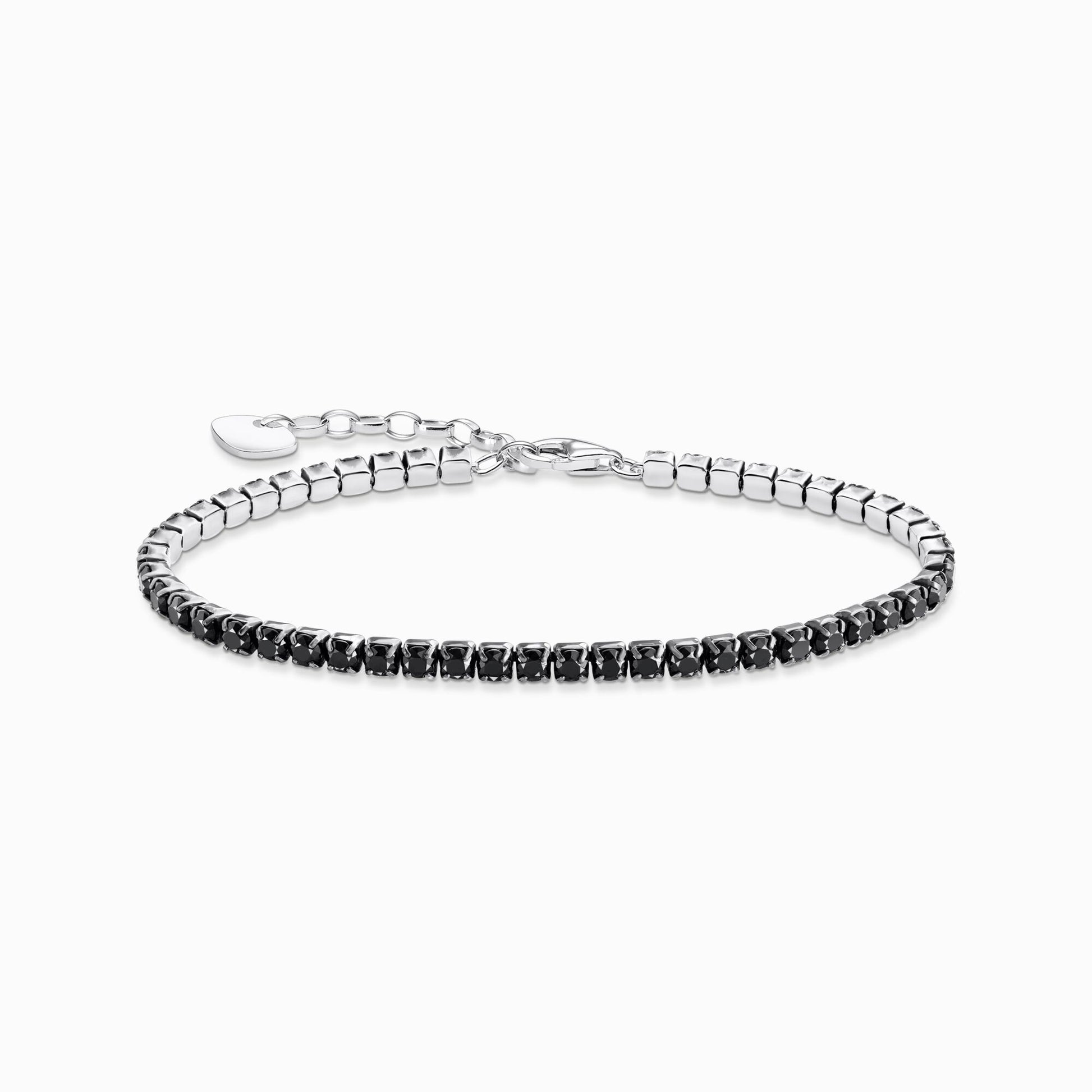 Sølv tennisarmbånd med svarte zirkoner A2167 - 643 - 11 - Bjerveur.noSølv tennisarmbånd med svarte zirkoner A2167 - 643 - 11