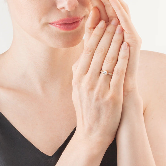 Sparkling Dots ring rose gull krystall 022840182252 - Bjerveur.noSparkling Dots ring rose gull krystall 022840182252