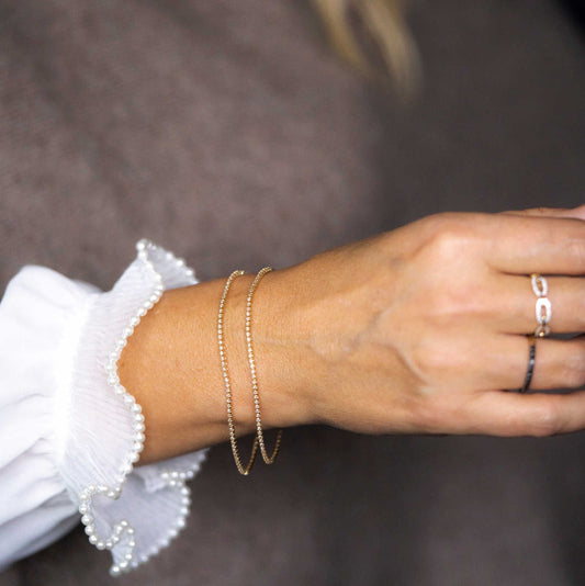 TENNISARMBÅND I GULL M/DIA 1.00 CT TWSI 28150010 - 100 - 18 - Bjerveur.noTENNISARMBÅND I GULL M/DIA 1.00 CT TWSI 28150010 - 100 - 18