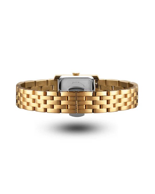 Timeless Gullfarget stål / Hvit 18x22mm SKU | MO874 - Bjerveur.noTimeless Gullfarget stål / Hvit 18x22mm SKU | MO874