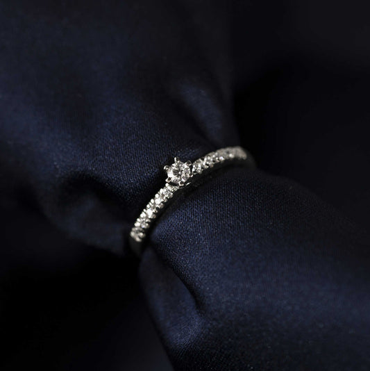 Vida ring i hv. gull med dia 0,20 ct TWS 7164010 - Bjerveur.noVida ring i hv. gull med dia 0,20 ct TWS 7164010