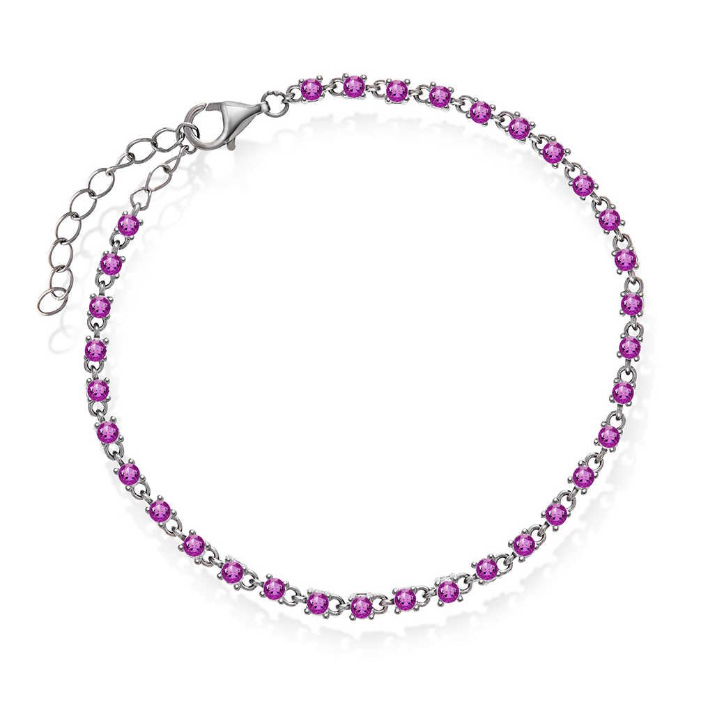 Zela armbånd med rosa zirkonia 992468 - Bjerveur.noZela armbånd med rosa zirkonia 992468