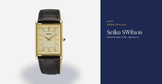 Seiko SWR106 herreklokke - bloggbilde, Bjerve Ur & Gull