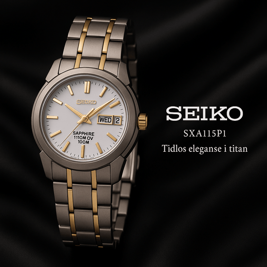 Seiko SXA115P1 – Nå til 50 % rabatt! Kun 1 igjen på lager - Bjerveur.no
