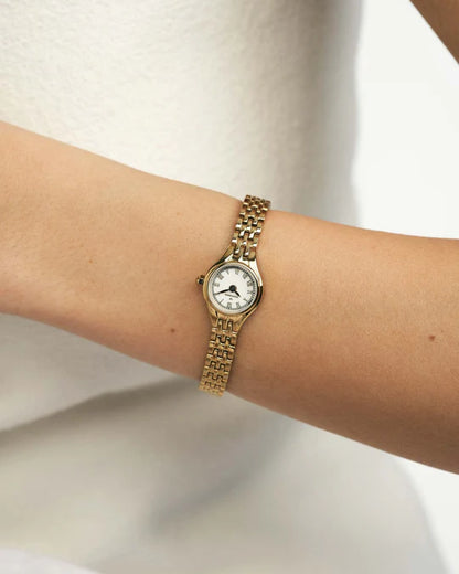 Heritage Petite Gullfarget / Hvit 16mm SKU   |   MB1613