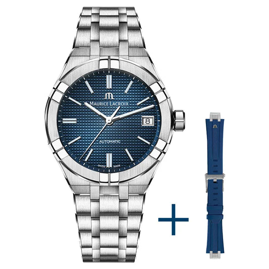 Maurice Lacroix Aikon AI6007-SS00F-430-C herreklokke i stål