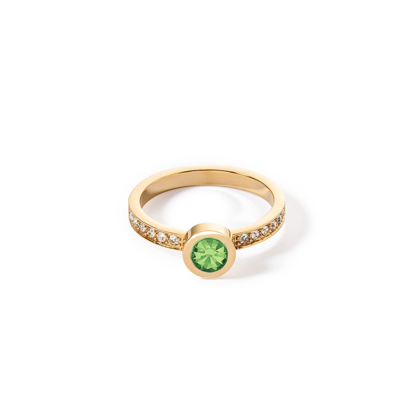 Sparkling Dots ring gullgrønn 022840051652