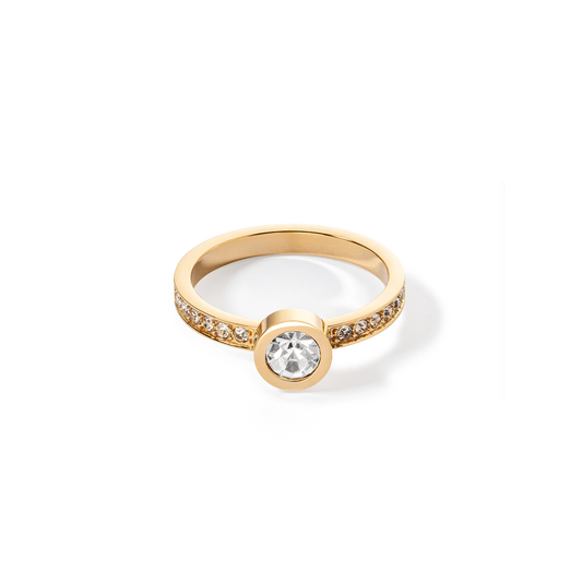 Sparkling Dots ring gullkrystall 022840181652