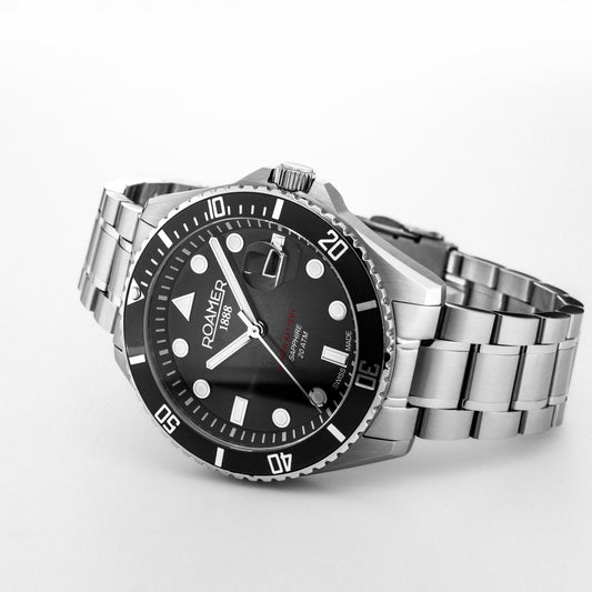 Roamer Pro Scuba 200 969845 41 85 20 herreklokke i stål, bilde 2 av 5