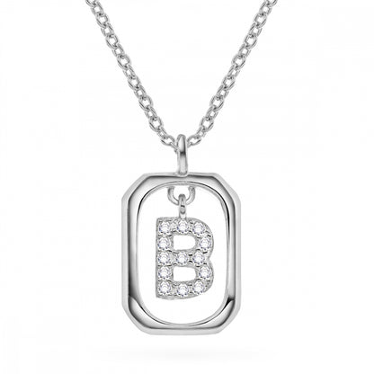 Jewelry Letters anheng i sølv med zirkonia, bokstav, bilde 5 av 57