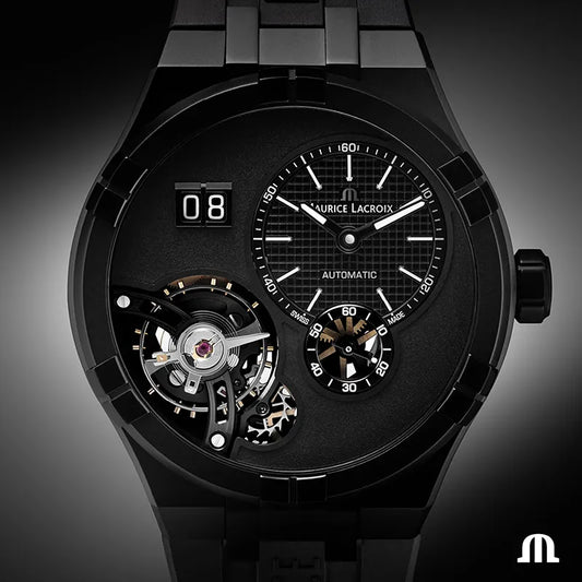Maurice Lacroix Aikon AI6118-DLB0B-330-2 herreklokke i stål, bilde 2 av 9