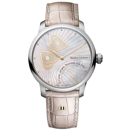 Maurice Lacroix Masterpiece MP6068-SS001-160-1 dameklokke i stål, bilde 1 av 2
