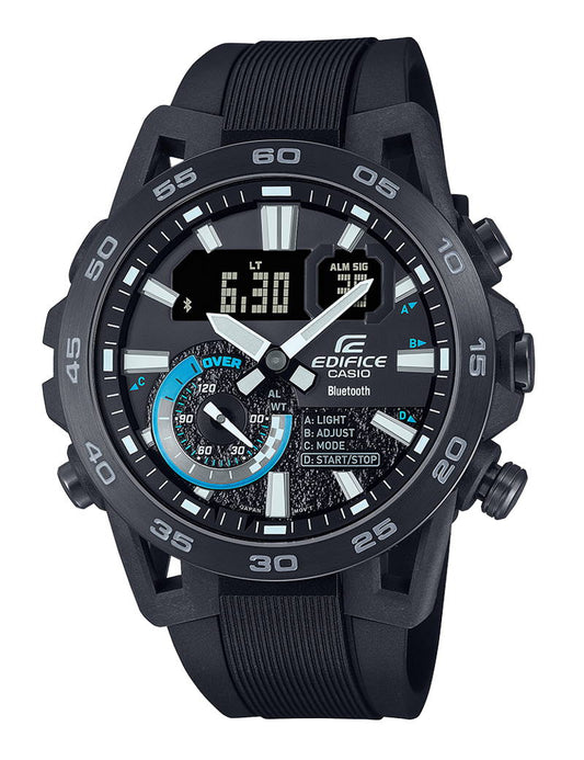 Casio Edifice ECB-40PB-1AEF herreklokke i stål