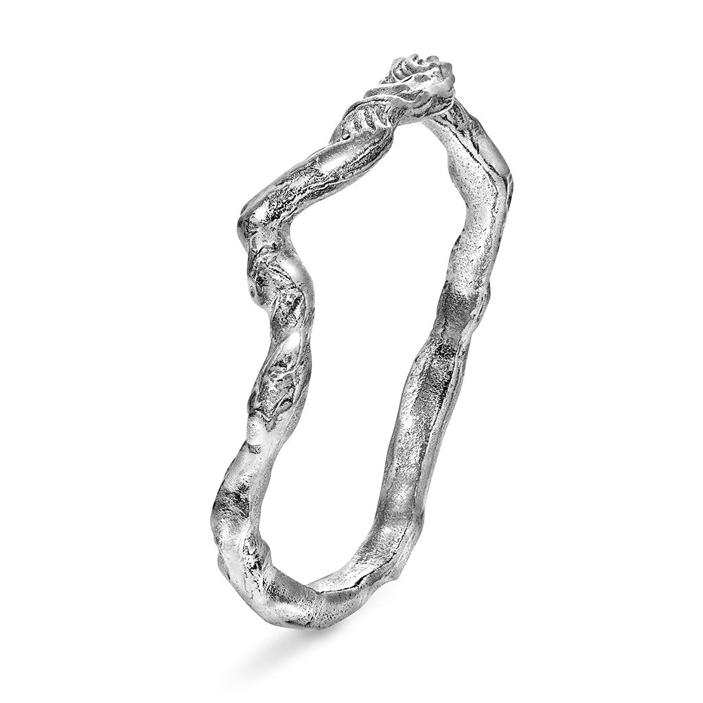 Shapes ring i rhodinert 925 sølv, 2 mm bred, bilde 1 av 2