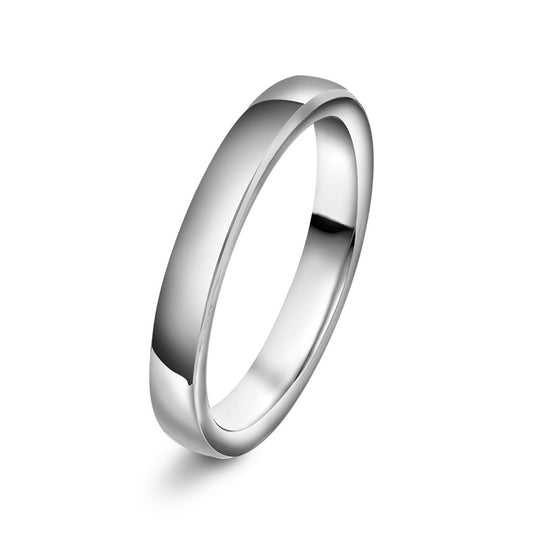 Forever giftering i gull, innvendig buet flat, nr. GD200, bilde 2 av 10