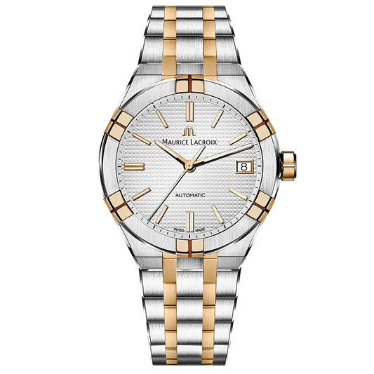 Maurice Lacroix Aikon AI6007-SP012-130-1 herreklokke i stål, bilde 1 av 4