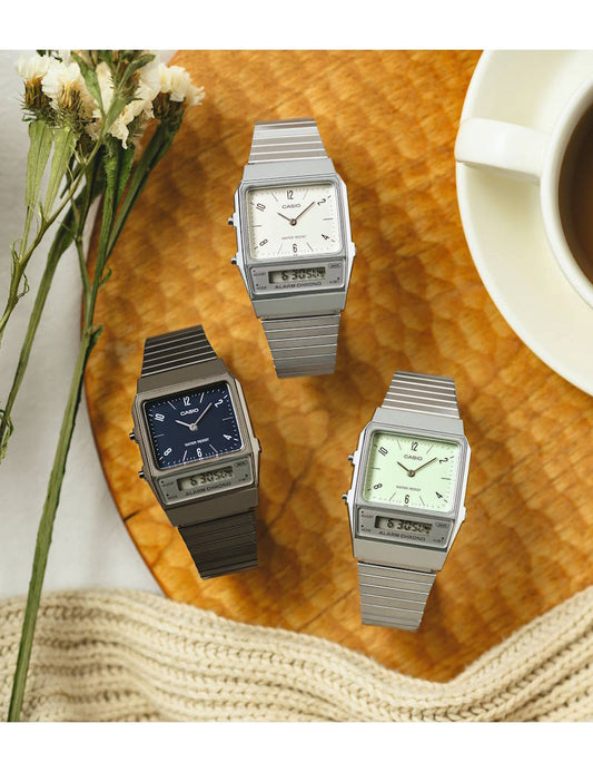 Casio Vintage AQ-800E-7A2EF herreklokke i resin, bilde 2 av 2
