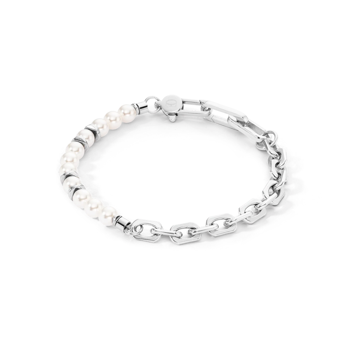 Bracelet Pearls Fusion link chain white 0908301400