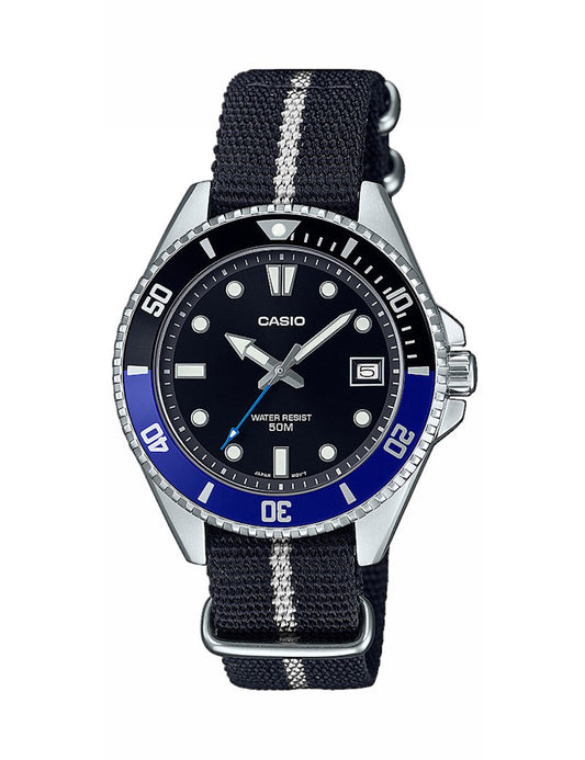Casio Timeless MDV-10C-1A2VEF herreklokke i stål, bilde 1 av 2
