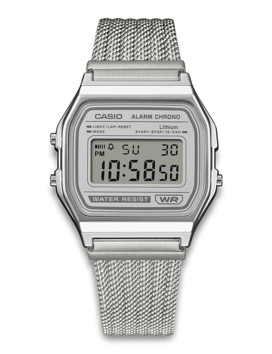 Casio Vintage A158WEM-7EF herreklokke i resin
