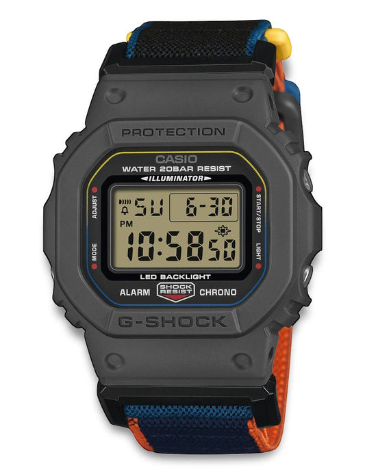 Casio G-Shock DW-5600MNC-8A2ER herreklokke i resin