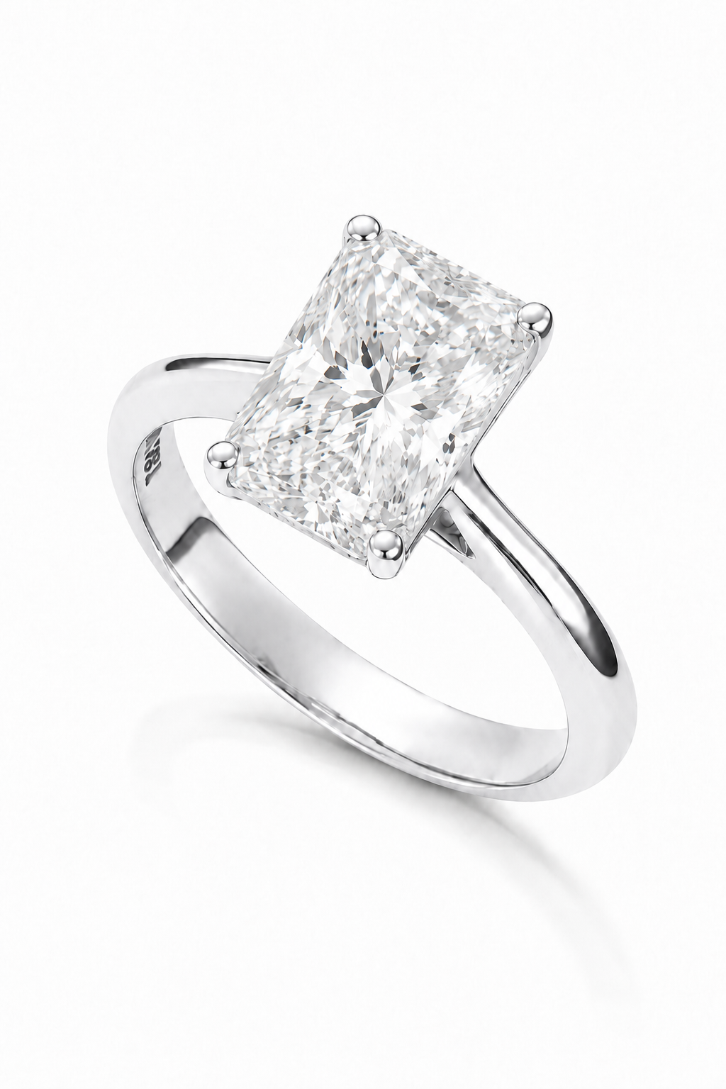 Svolder ring Ragnhild i 585 gull med lab-diamant 3,00 ct, bilde 2 av 2
