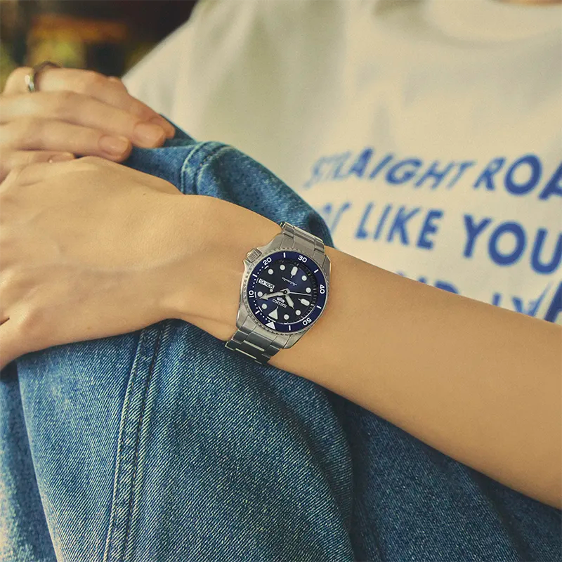 Seiko 5 SRPL77 Herreklokke i Stål - Automatisk