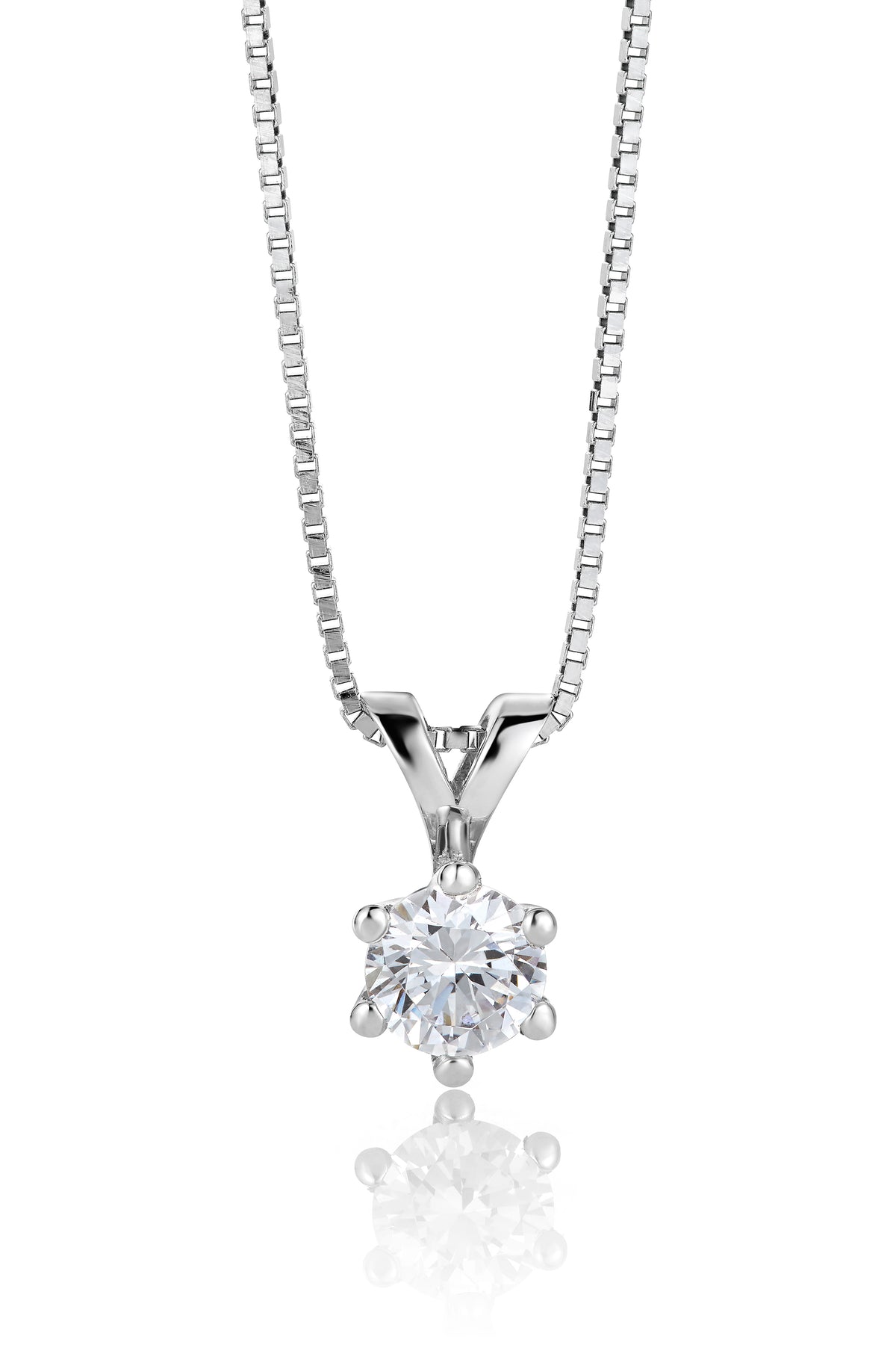 Svolder anheng Margrete i 585 gull med diamant 0,9 ct SI, bilde 2 av 2
