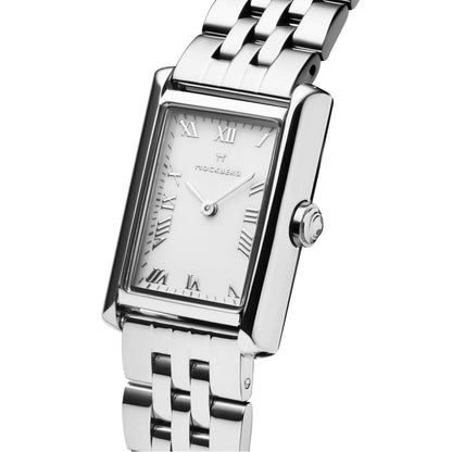 Mockberg Timeless Grand MO312 dameklokke i stål, 23 x 31 mm, bilde 5