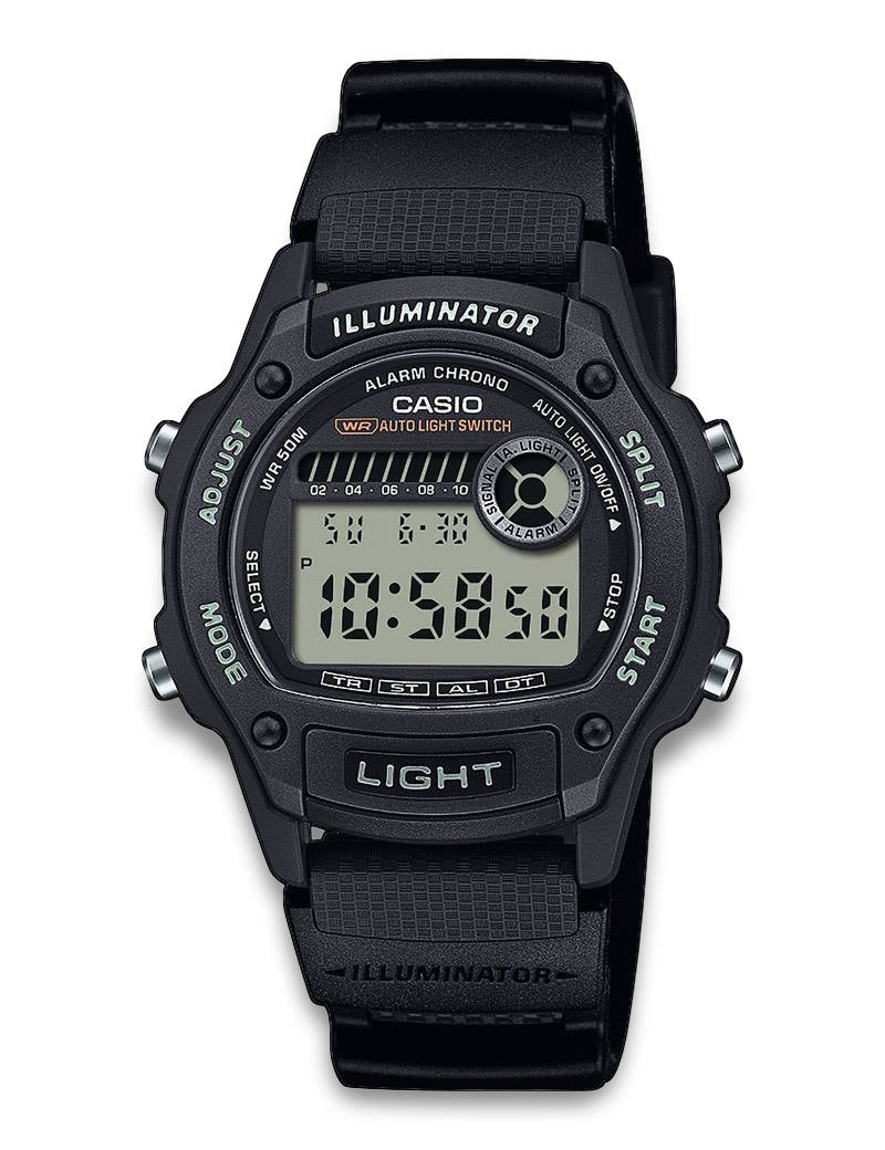 Casio Timeless W-220H-1AVEF herreklokke i resin