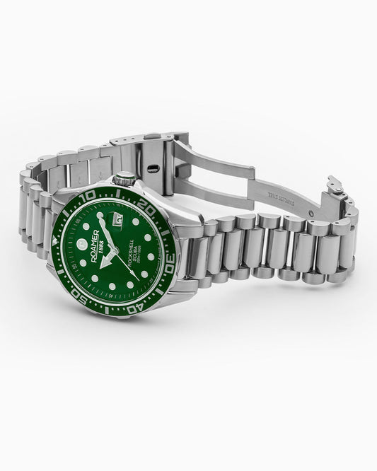 Roamer Rockshell Mark III Scuba 220858 41 75 50 herreklokke i stål, bilde 2 av 5