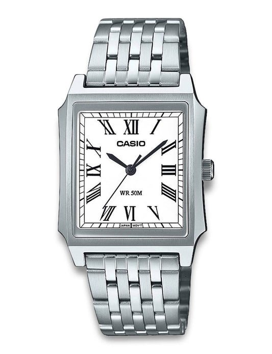 Casio Timeless MTP-B190D-7BVEF herreklokke i stål