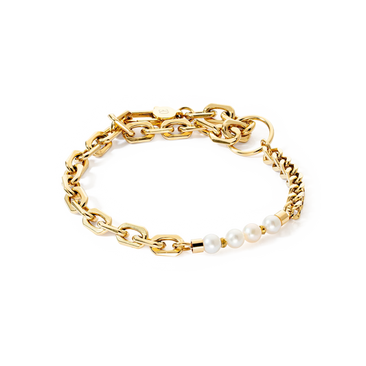 Armbånd Shape Shifter Ferskvannsperler gull 1120301416