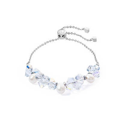 Armbånd Dancing Crystals & Pearls sølv 1124301417
