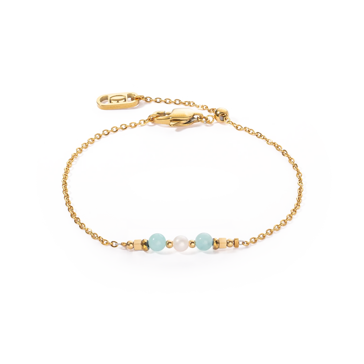 Armbånd Princess Pearls gullgrønn 1128300516