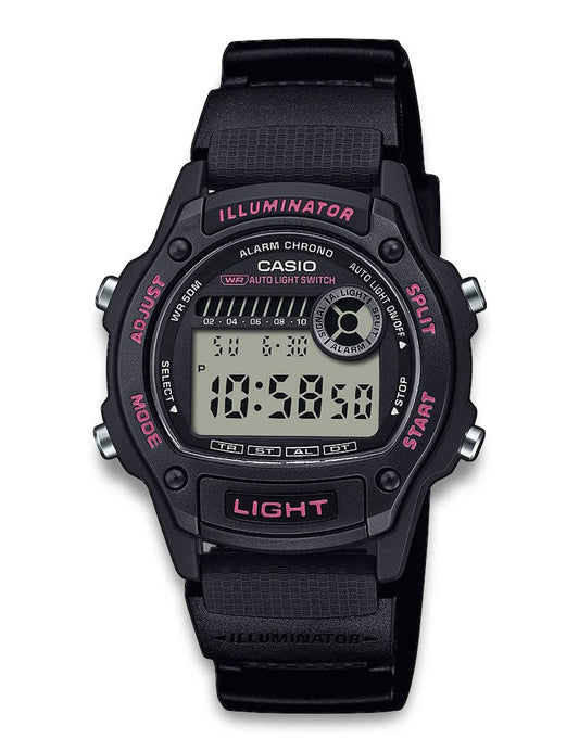 Casio Timeless W-220H-1A2VEF herreklokke i resin