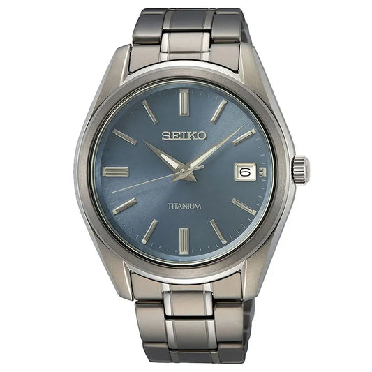 Seiko SUR371P1 herreklokke i titan