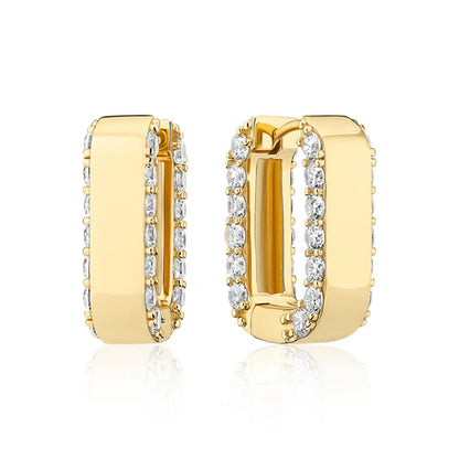 Earrings Maratea SKU: SJ-E2450-CZ-YG