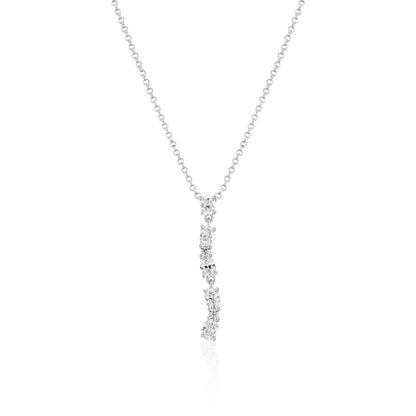 Halskjede Ovale Lungo SKU: SJ-N2421-CZ