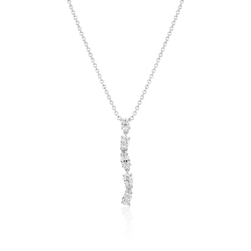 Halskjede Ovale Lungo SKU: SJ-N2421-CZ