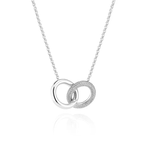 Halskjede Carrara Due Grande SKU: SJ-N2476-CZ