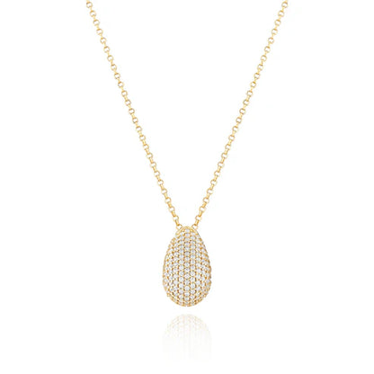 Necklace Goccia Altro SKU: SJ-N2480-CZ-YG