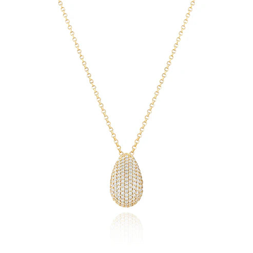 Necklace Goccia Altro SKU: SJ-N2480-CZ-YG