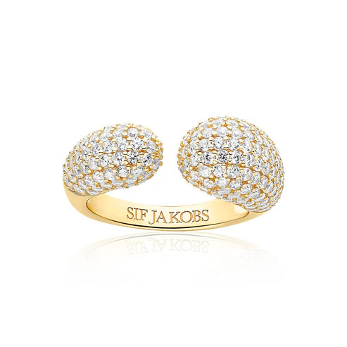 Ring Goccia SKU: SJ-R2481-CZ-YG-50